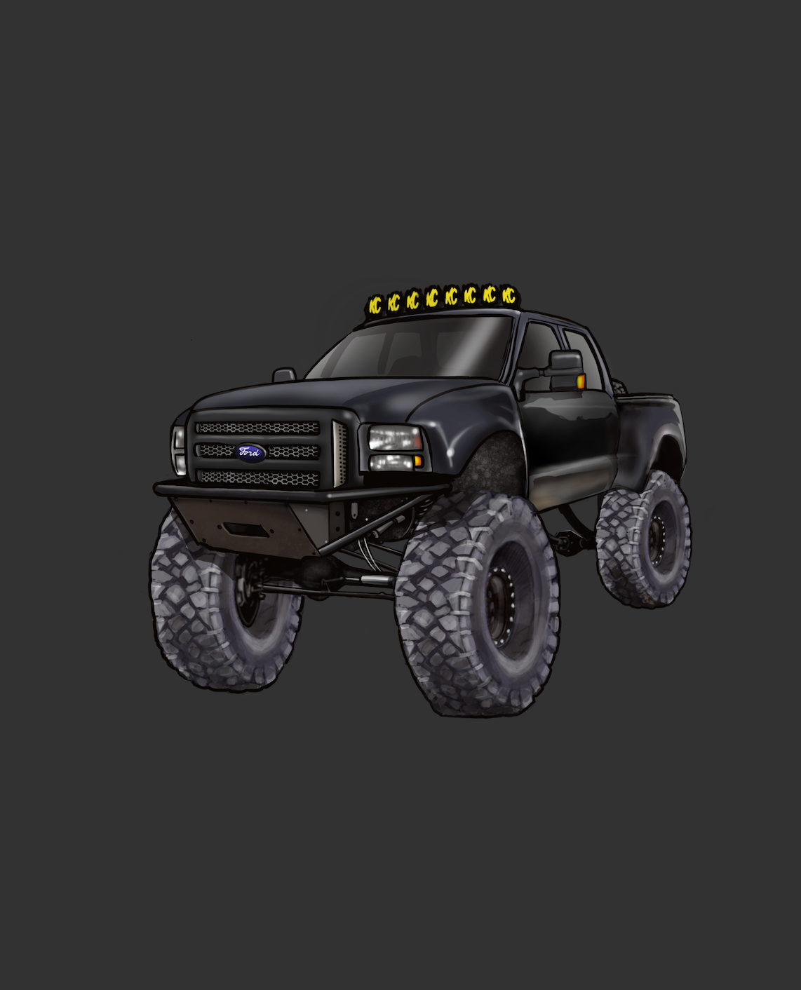 The 6.0 Prerunner Decal 4"x4"