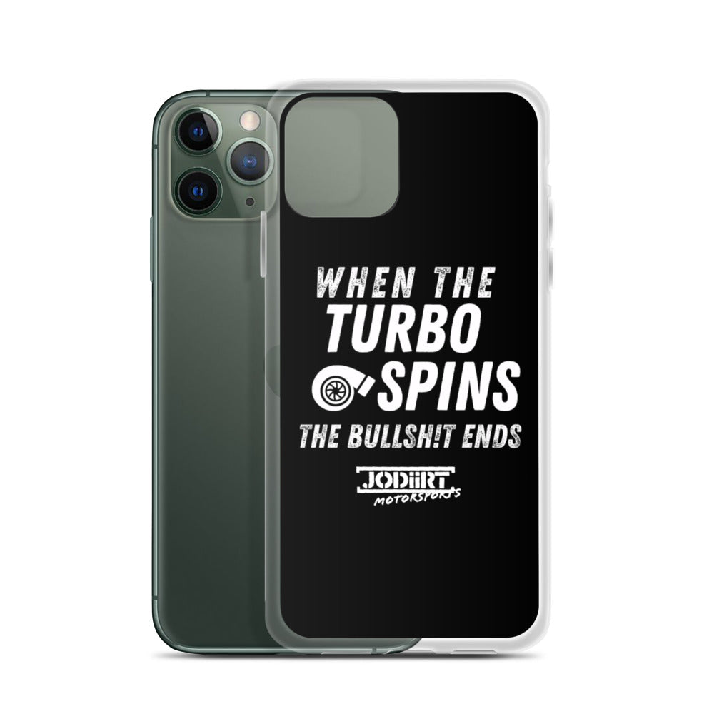Turbo Spins iPhone Case