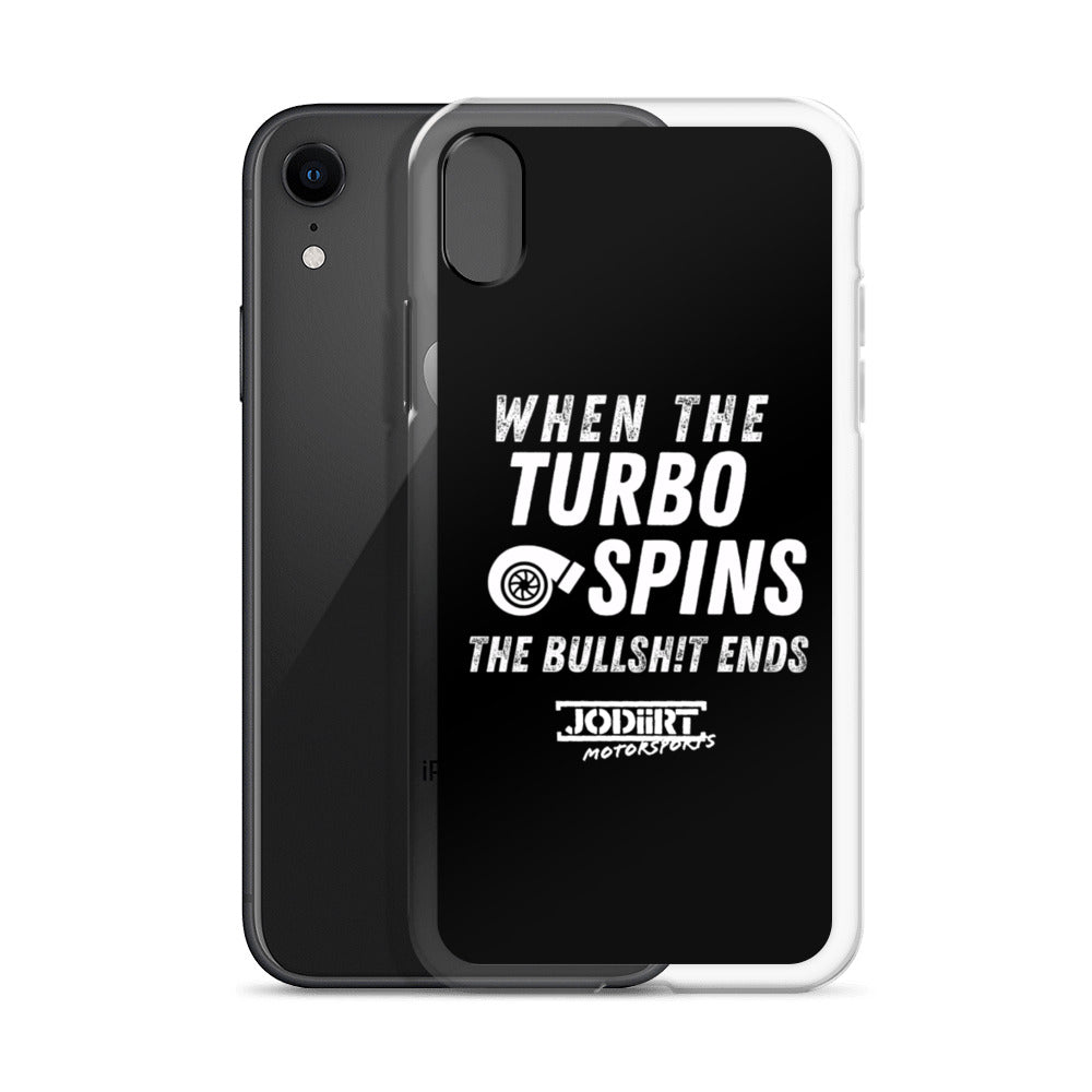 Turbo Spins iPhone Case